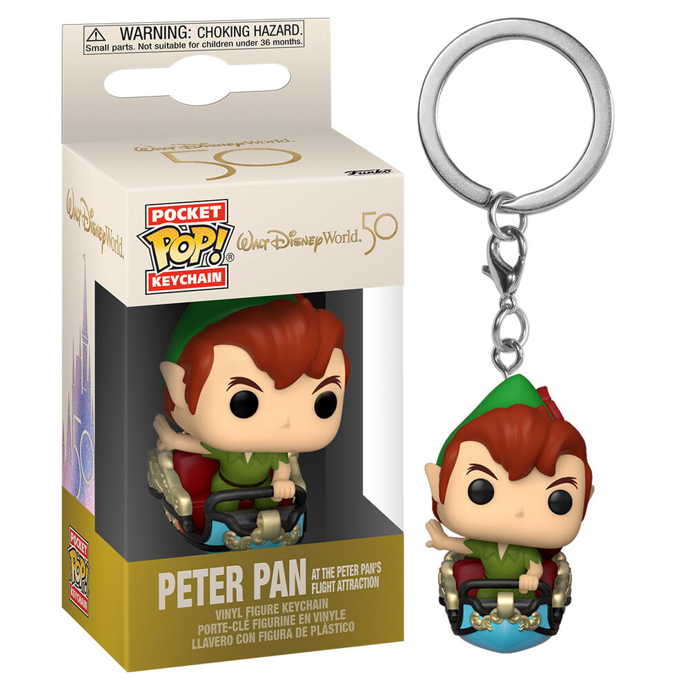 Pocket POP Peter Pan porteclés Disney World 50eme Anniversaire ⋆ Lucky Geek