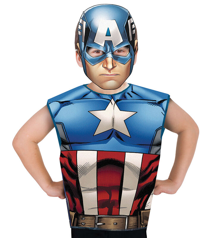 Déguisement Enfant Captain America Marvel 2 pcs ⋆ Lucky Geek