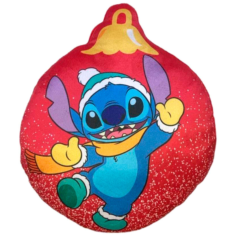 Coussin 3D Disney Stitch Noël ⋆ Lucky Geek